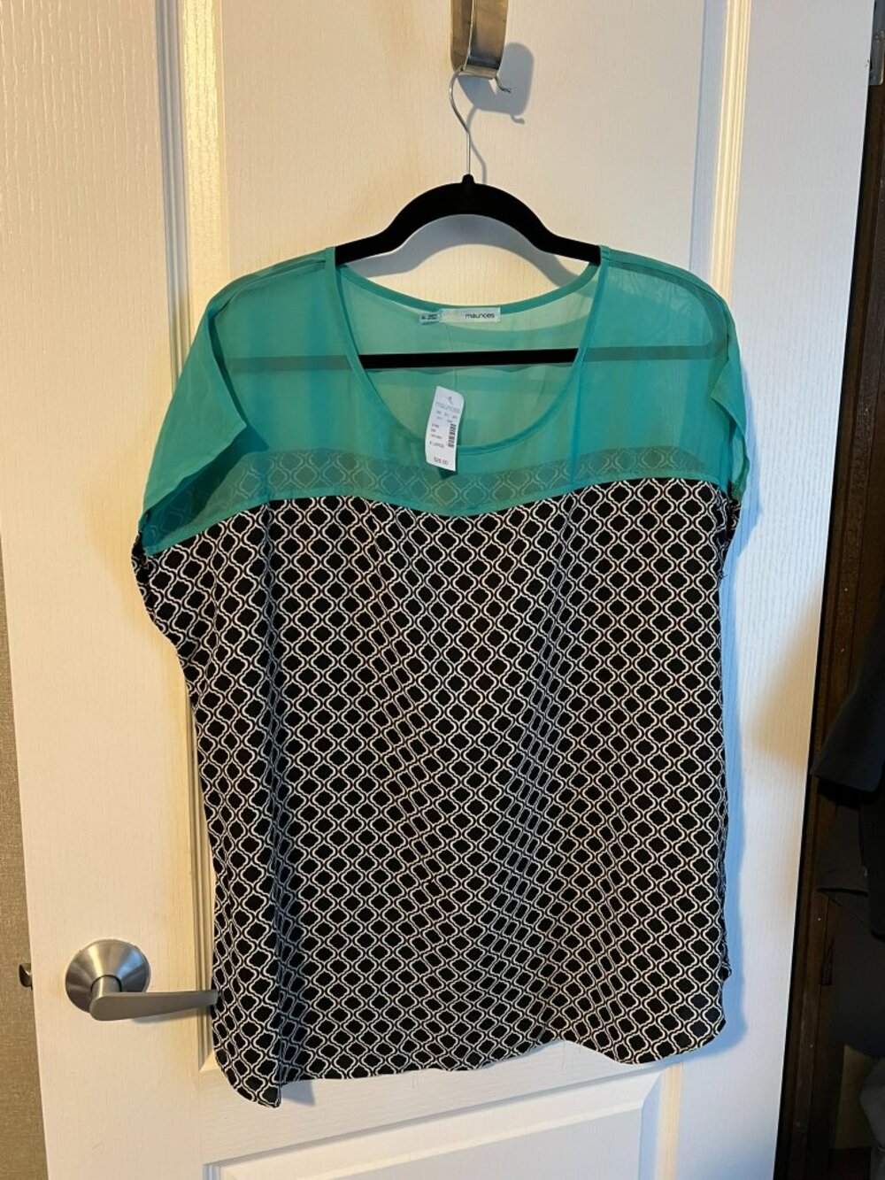 Maurice's Short Sleeve Blouse
